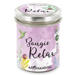 Vela Veg. Bio Aromandise 150gr*30hr Relax